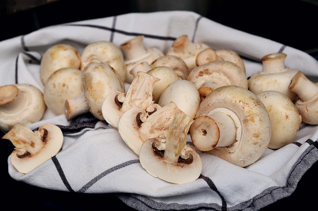 White Mushrooms